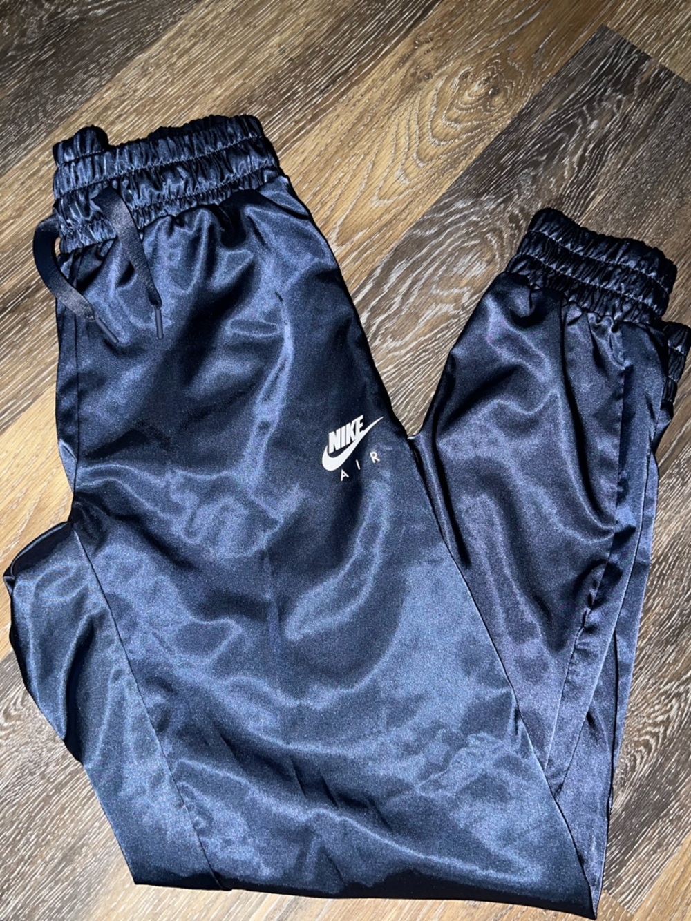 Nike blue Jogger Pants with White Nike Air Logo